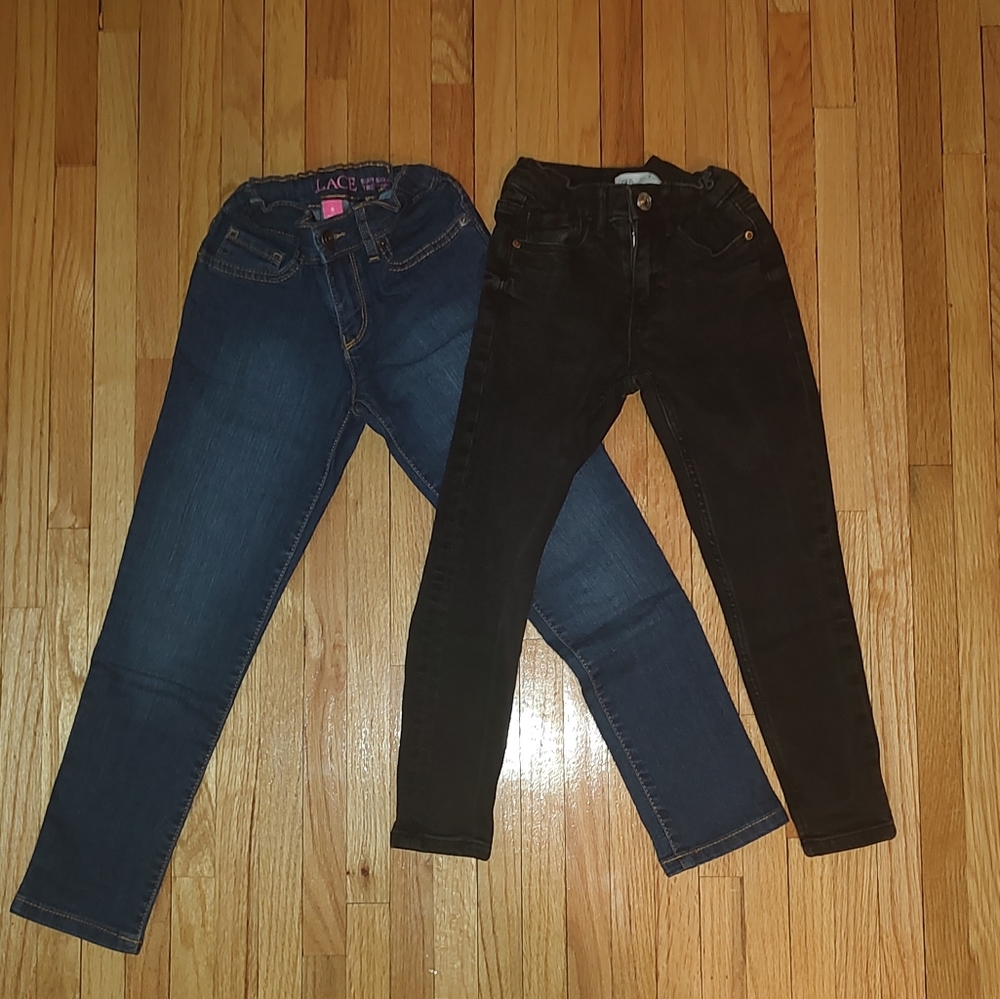 Size 6 Girls Jeans. Children's Place & Zara